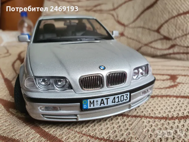 Модел BMW E46 1:18 , снимка 4 - Колекции - 47246793