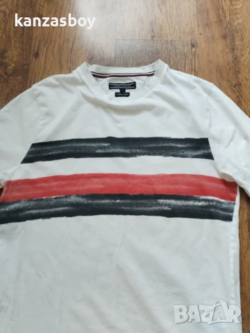 tommy hilfiger - страхотна мъжка тениска S, снимка 2 - Тениски - 51379495