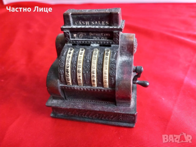 Колекционерска Метална ОСТРИЛКА ,Миниатюра Касов Апарат