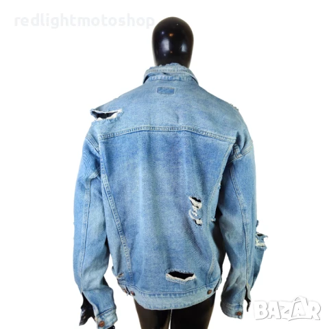 📌 5275 Asos Мъжко дънково яке | НОВО | Размер 2XL | 100 лв., снимка 3 - Аксесоари и консумативи - 50889200