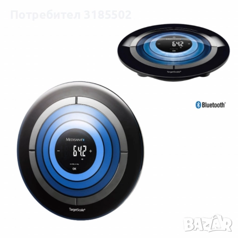 Електронна везна Medisana Target Scale 3 BT, снимка 6 - Друга електроника - 51445905