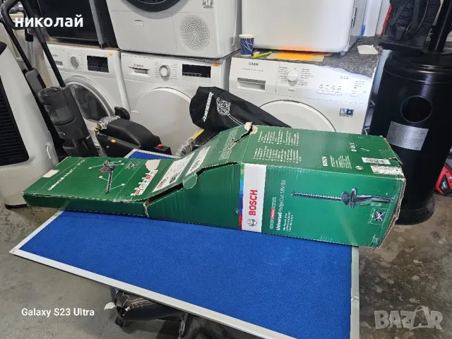 Акумулаторна ножица за жив плет Bosch UniversalHedgeCut 18V, снимка 6 - Градинска техника - 46849522