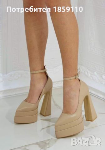 дамски обувки , снимка 4 - Дамски обувки на ток - 45424256