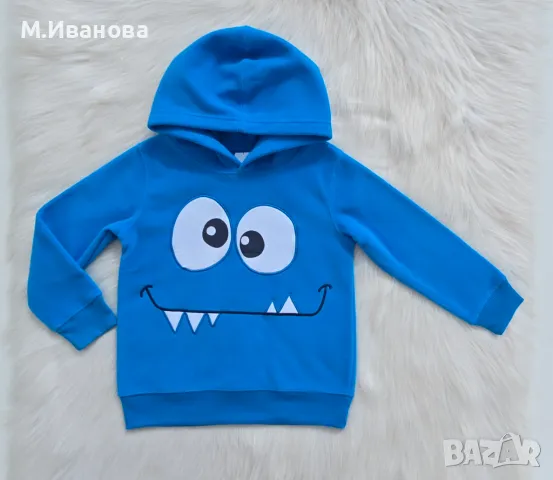 Детски суичър 4-5 години - НОВ, снимка 4 - Детски анцузи и суичери - 49902290