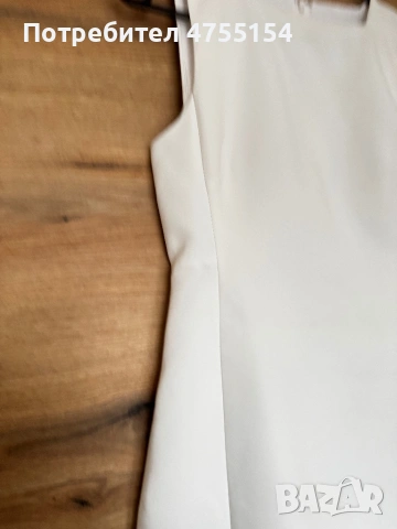 Официална бяла рокля , снимка 2 - Рокли - 53713732