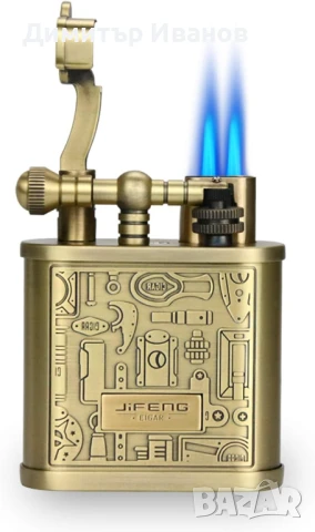 Подаръчен комплект от пепелник,запалка,ножица,гилотина,туба,пънчър  за пури, снимка 8 - Други - 51015612