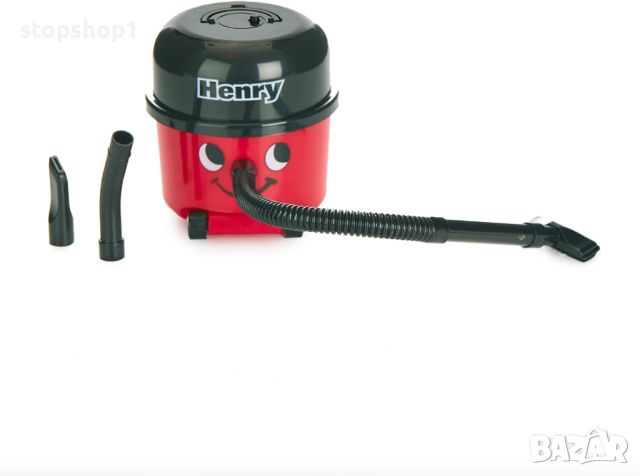 Paladone Henry Hoover Desk Mini Vacuum - новаторски почистващ препарат за настолни компютри, безкоор, снимка 7 - Прахосмукачки - 46658862