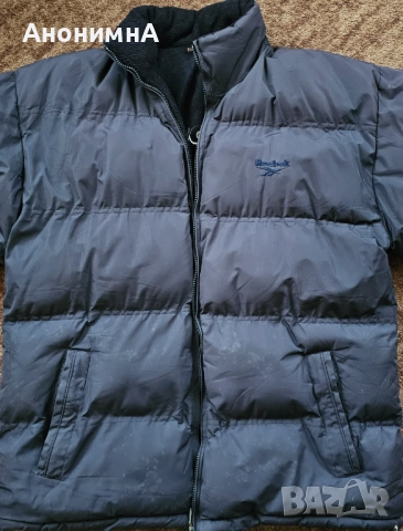 Ватирано шушляково яке Reebok, снимка 4 - Спортни дрехи, екипи - 52361070