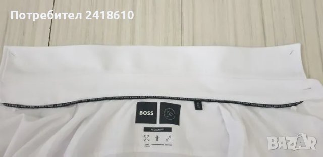 Hugo Boss Regular Fit Stretch Cotton Performance Mens Size 43/ XL / 17 НОВО! ОРИГИНАЛ! Мъжка Риза!, снимка 15 - Ризи - 46993862