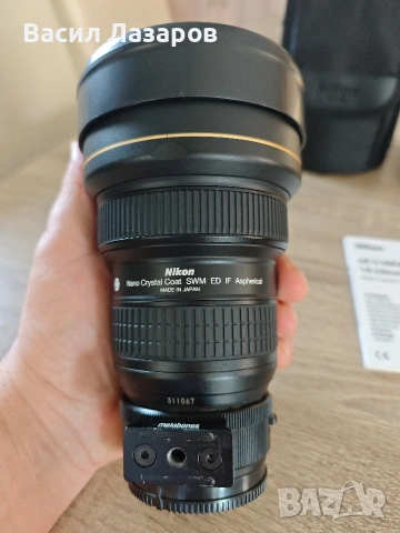 Nikon AF-S NIKKOR 14–24mm f/2.8G ED + Metabones N/F → Sony E 🔹, снимка 2 - Обективи и филтри - 53042629