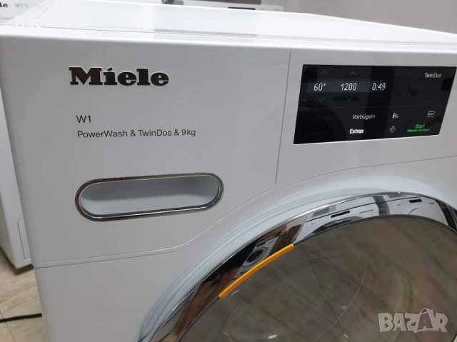 Miele 1600rpm 9кг Wi-Fi TwinDos Пералня Миеле 12м Гаранция, снимка 13 - Перални - 53761766