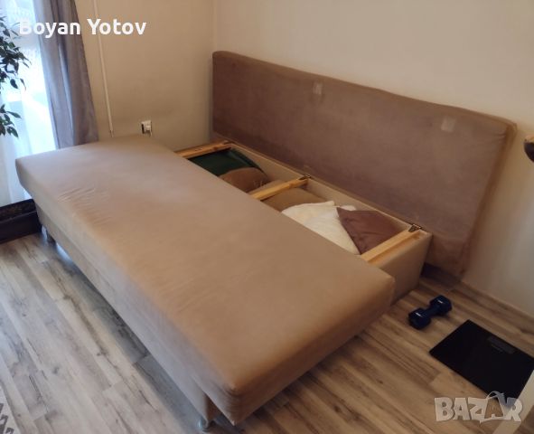 Разтегателен диван - двоен, снимка 2 - Дивани и мека мебел - 45261985