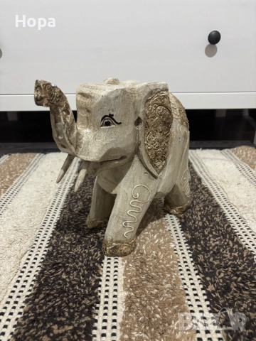 Слонче от дърво , снимка 15 - Статуетки - 52681565