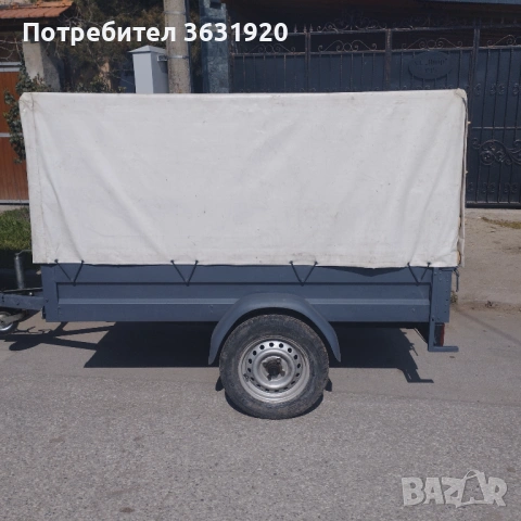 Ремарке за лек автомобил STEMA немско с регистрация, снимка 7 - Ремаркета - 53895153