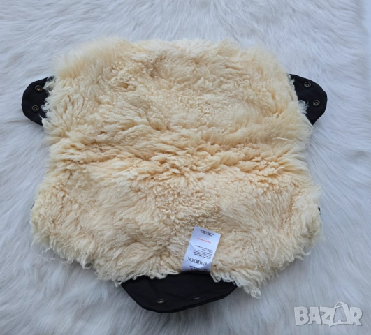 Маншон за ръце за бебешка количка овча кожа - НОВ, снимка 16 - Детски колички - 52982584