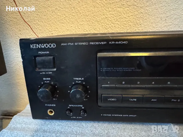 KENWOOD KR-A4040 Стерео Ресивер, снимка 3 - Ресийвъри, усилватели, смесителни пултове - 49297143