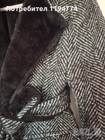 Двулицево палто, снимка 7 - Палта, манта - 52160304