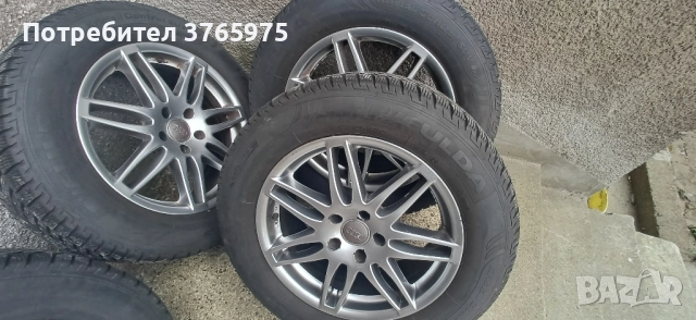 4бр джанти 17 за Ауди, Фолксваген, Шкода - с гуми 235/60/17, снимка 1