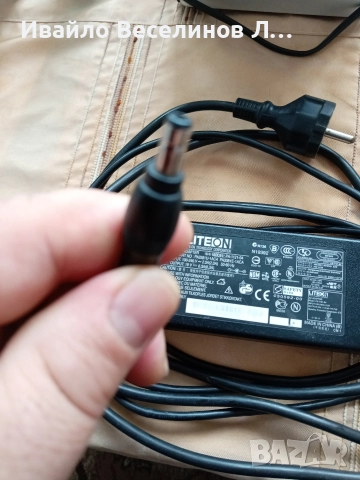 Liteon AC Adapter 19V 6.3A, снимка 3 - Части за лаптопи - 52864250