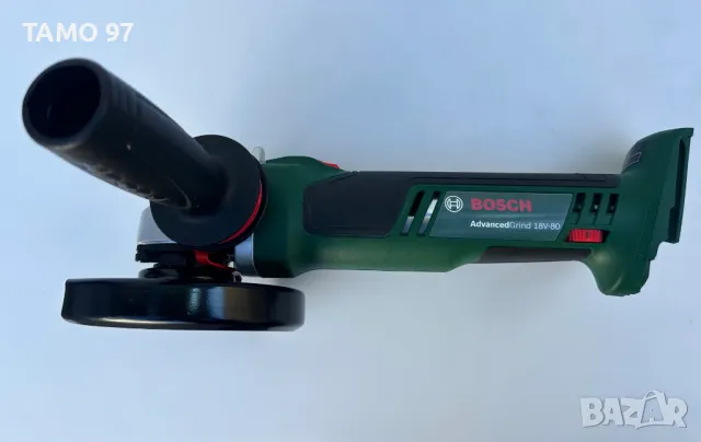 BOSCH AdvancedGrind 18V-80 - Нов акумулаторен ъглошлайф с потенциометър, снимка 3 - Други инструменти - 48841354