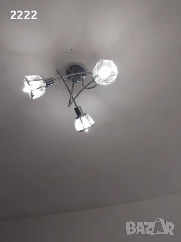 Троен полилей Rabalux, снимка 10 - Полилеи - 51286104