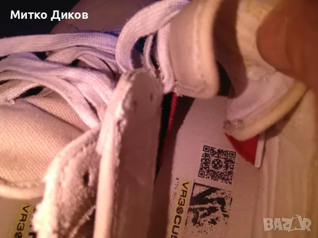 Кецове VANS оригинал бежови високи като нови US-10 UK-9 №43 стелка 28см , снимка 10 - Кецове - 49923321
