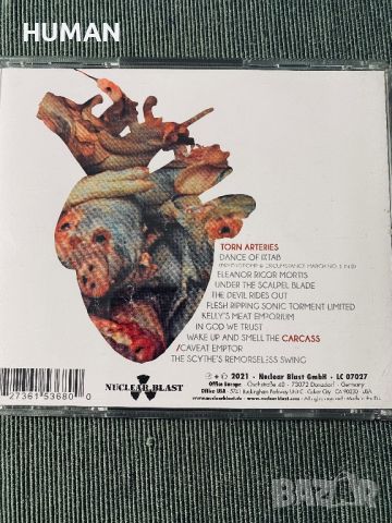 Cannibal Corpse,Carcass, снимка 17 - CD дискове - 45495856