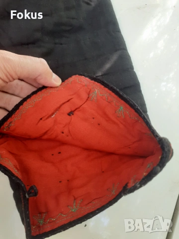 Стара дамска дълга антерия, клашник, сукман за носия, снимка 3 - Антикварни и старинни предмети - 53273629