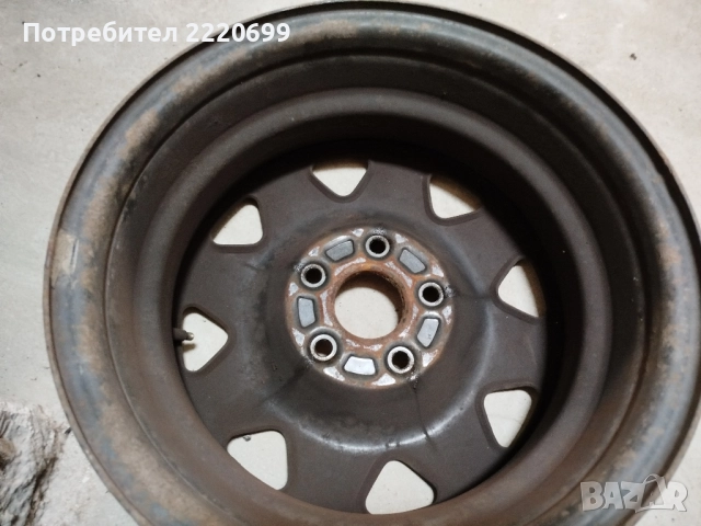 Оригинални железни джанти за хонда CR-V и Accord 15", 5 x 114.3 mm, 6JJ x 15, 64.1mm, ET-50., снимка 11 - Гуми и джанти - 51713918
