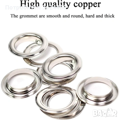 Комплект за ръчен монтаж на капси 10 мм със замба и наковалня 4884, снимка 4 - Други стоки за дома - 53576799