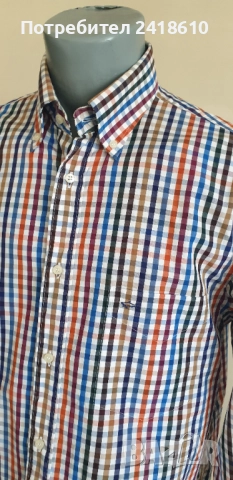 Paul & Shark  Cotton Mens Size 41 M - L ОРИГИНАЛ! Мъжка Риза!, снимка 7 - Ризи - 51821898