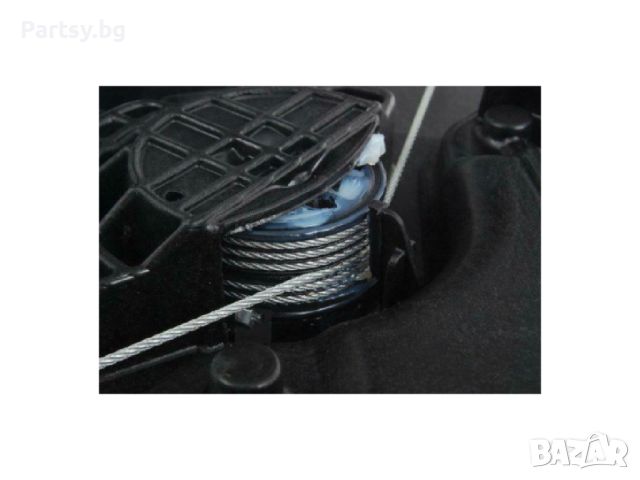Стъклоподемник с табла за VW Golf 6 (2008-2011) За задна дясна врата, снимка 4 - Части - 45711764