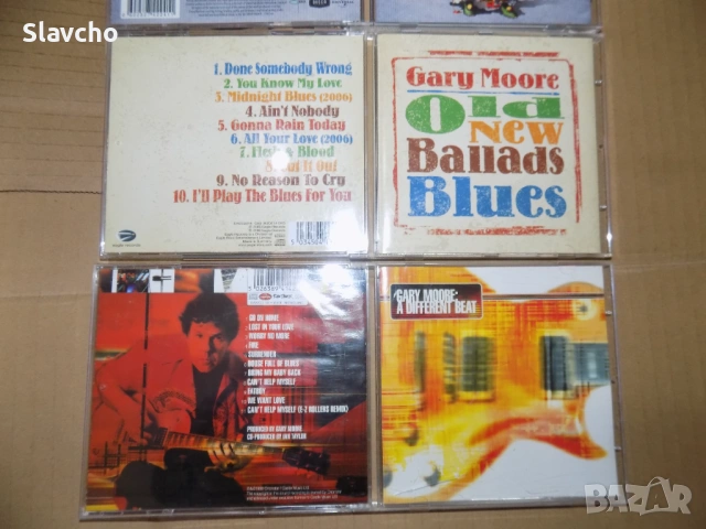 Компакт Дискове на-The Groundhogs-Boogie With Us/ROBERT PLANT/Gary Moore-Ballads/A Different Beat, снимка 10 - CD дискове - 39393507