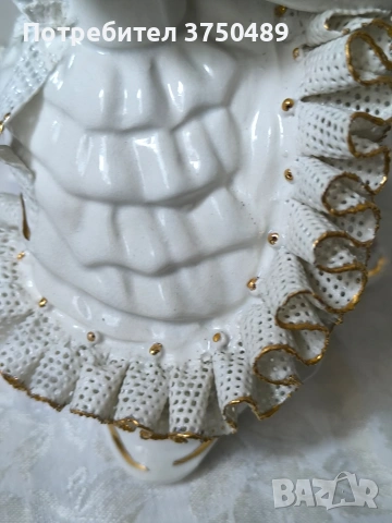 Фигурка на дама с разкошна рокля , снимка 6 - Колекции - 53669575