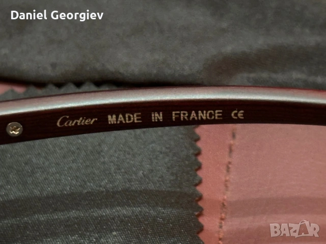 НОВИ Слънчеви очила Cartier безрамкови с пълен комплект аксесоари, снимка 7 - Слънчеви и диоптрични очила - 53925789