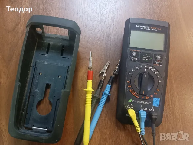 мултиметер metrahit trms cable електричарски