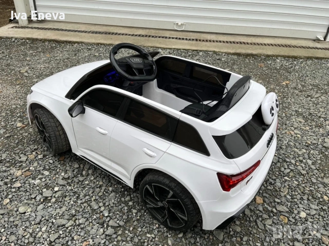 Детска електрическа кола Audi RS6 , снимка 10 - Детски колички - 54264865