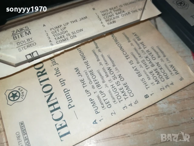 TECHNOTRONIC-ORIGINAL TAPE 1508251942, снимка 15 - Аудио касети - 51378975
