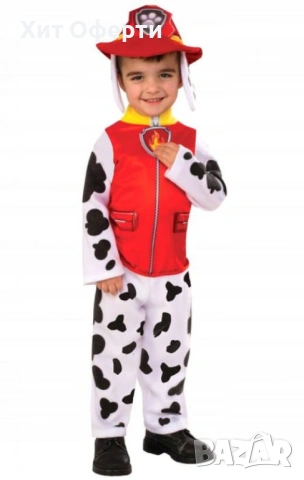 Костюм на Маршал от Пес Патрул , снимка 2 - Други - 53098685