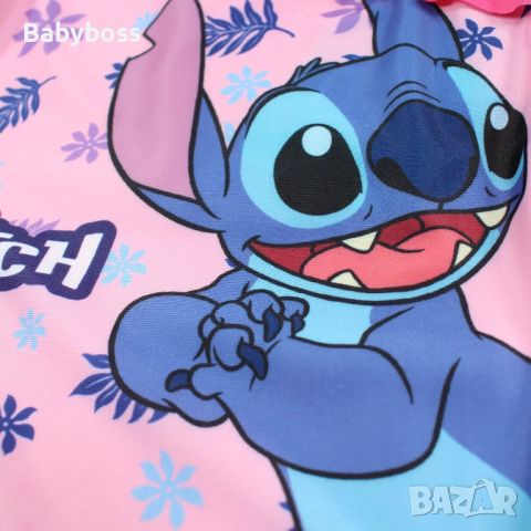 Детски бански за момиче Стич Stitch, снимка 4 - Детско бельо и бански  - 46087455