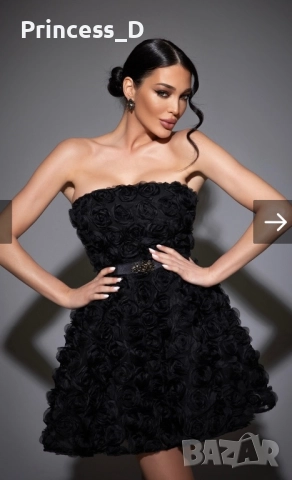 Официална рокля с 3 D рози Christine