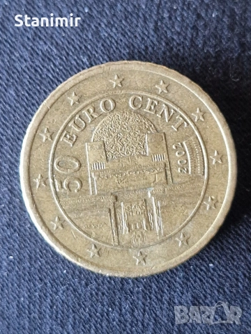 50 евро цента Австрия