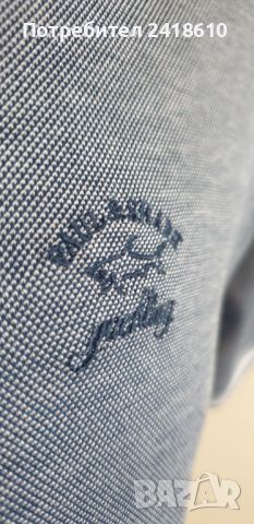 Paul & Shark Pique Cotton Italy Mens Size S ОРИГИНАЛНА Мъжка Тениска!, снимка 10 - Тениски - 45118665