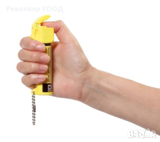 Лютив спрей Personal Pepper Spray Yellow 803 C Mace, снимка 2 - Оборудване и аксесоари за оръжия - 45032578