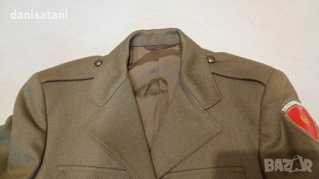Военна италианска униформа/куртка от ПСВ/ВСВ война- единична бройка, снимка 7 - Колекции - 53665204