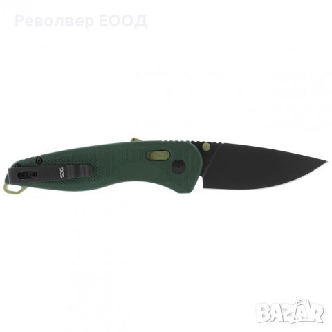 Сгъваем нож SOG Aegis AT, в цвят Forest/Moss - 7,95 см, снимка 3 - Ножове - 45268154