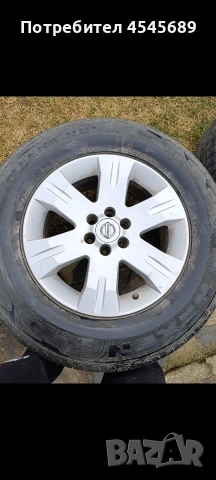 джанти с гуми НИСАН 16 ЦОЛА, снимка 4 - Гуми и джанти - 54232980