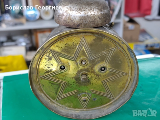 Стар будилник Junghans, снимка 4 - Антикварни и старинни предмети - 52647473