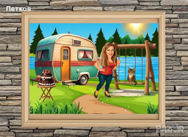 Карикатури по снимка–перфектен подарък за рожден ден, годишнина и други поводи, снимка 12 - Картини - 52130283