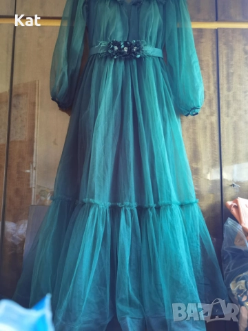 дълга дамска рокля , снимка 4 - Рокли - 51812971